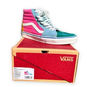 Vans Sk8-Hi Multicolor High Top Sneaker M 9.5